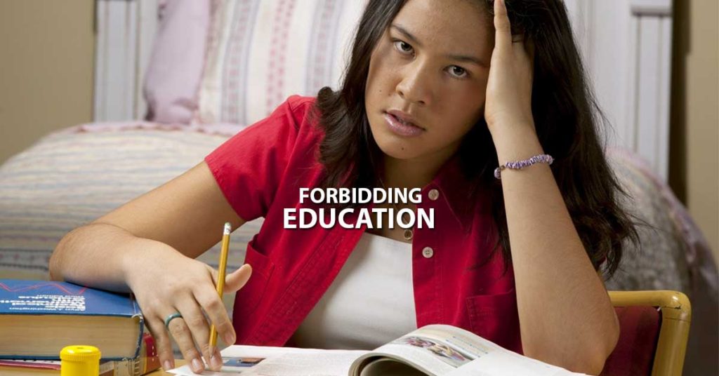 Forbidding Education by Jehovah's Witnesses