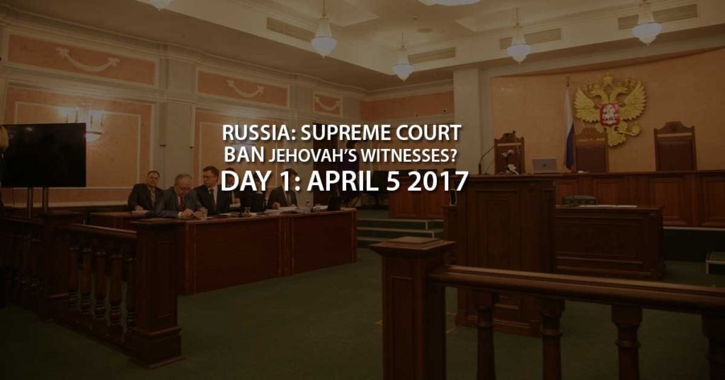 Ban Jehovah's Witnesses? Russian Supreme Court