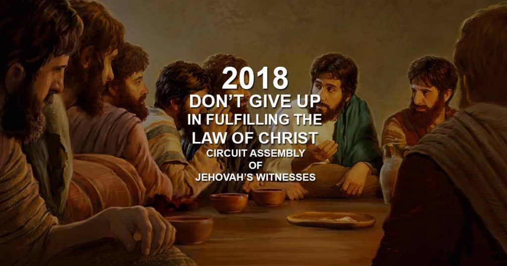Don't Give up in Fulfilling the Law of Christ image