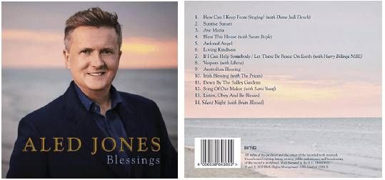 Aled Jones' Blessings album