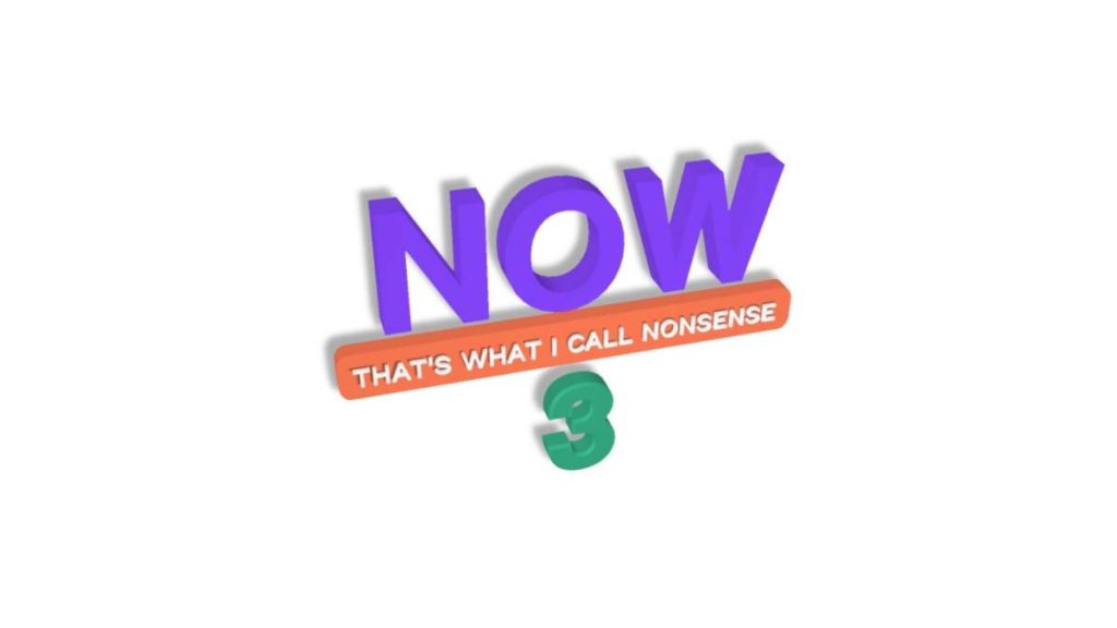Now that's what I call nonsense 3