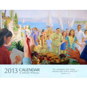 Calendar of Jehovah's Witnesses 2013