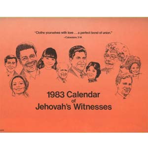 Calendar of Jehovah's Witnesses 1983