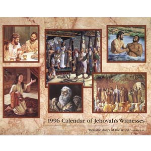 Calendar of Jehovah's Witnesses 1996