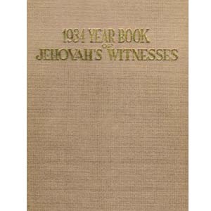 Yearbook of Jehovah's Witnesses 1934