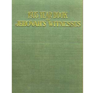 Yearbook of Jehovah's Witnesses 1935