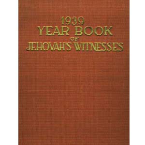 Yearbook of Jehovah's Witnesses 1939