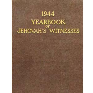 Yearbook of Jehovah's Witnesses 1944