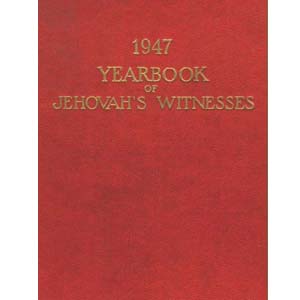 Yearbook of Jehovah's Witnesses 1947