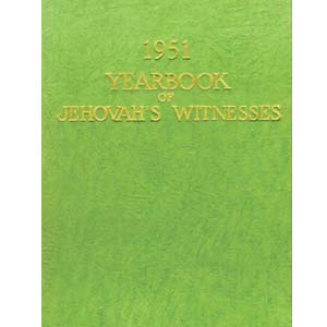 Yearbook of Jehovah's Witnesses 1951