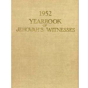 Yearbook of Jehovah's Witnesses 1952