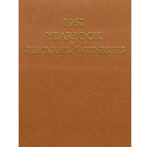 Yearbook of Jehovah's Witnesses 1957