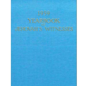 Yearbook of Jehovah's Witnesses 1959