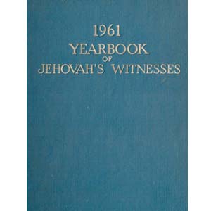 Yearbook of Jehovah's Witnesses 1961