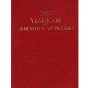 Yearbook of Jehovah's Witnesses 1962