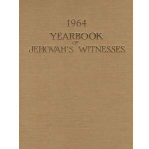 Yearbook of Jehovah's Witnesses 1964