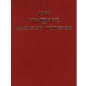 Yearbook of Jehovah's Witnesses 1966