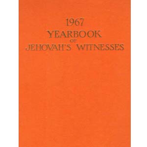 Yearbook of Jehovah's Witnesses 1967