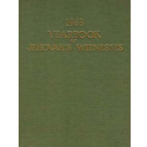 Yearbook of Jehovah's Witnesses 1968