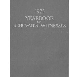 Yearbook of Jehovah's Witnesses 1975