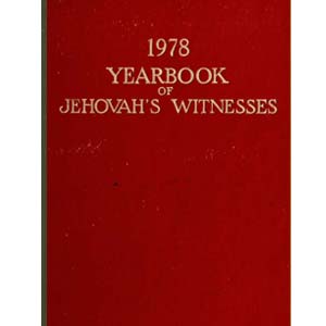 Yearbook of Jehovah's Witnesses 1978