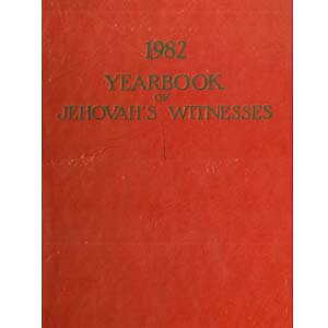 Yearbook of Jehovah's Witnesses 1982