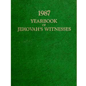 Yearbook of Jehovah's Witnesses 1987