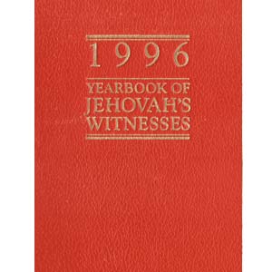 Yearbook of Jehovah's Witnesses 1996