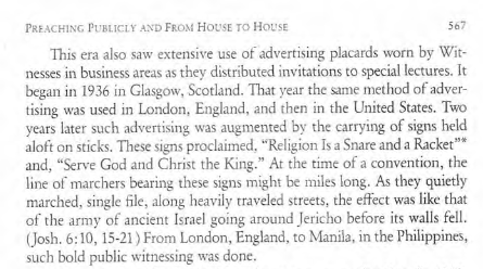 Jehovah's Witnesses: Proclaimers of God's Kingdom, 1993, p.567