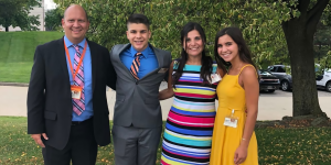 Anna Hendricks and family