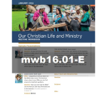 Our Christian Life and Ministry Workbook - January 2016