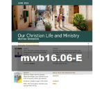 Our Christian Life and Ministry Workbook - June 2016