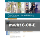 Our Christian Life and Ministry Workbook - August 2016