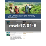 Our Christian Life and Ministry Workbook - January 2017