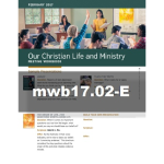 Our Christian Life and Ministry Workbook - February 2017