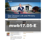 Our Christian Life and Ministry Workbook - May 2017