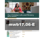 Our Christian Life and Ministry Workbook - June 2017