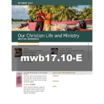 Our Christian Life and Ministry Workbook - October 2017