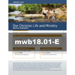 Our Christian life and Ministry Workbook - January 2018