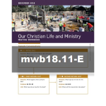 Our Christian Life and Ministry Workbook - November 2018