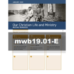 Our Christian Life and Ministry Workbook - January 2019