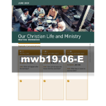 Our Christian Life and Ministry Workbook - June 2019