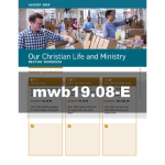 Our Christian Life and Ministry Workbook - August 2019