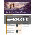 Our Christian Life and Ministry Workbook - March 2020