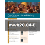 Our Christian Life and Ministry Workbook - April 2020