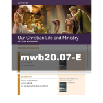 Our Christian Life and Ministry Workbook - July 2020