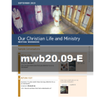 Our Christian Life and Ministry Workbook - September 2020