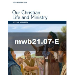 Our Christian Life and Ministry Workbook - July-August, 2021