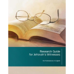 Research Guide for Jehovah's Witnesses