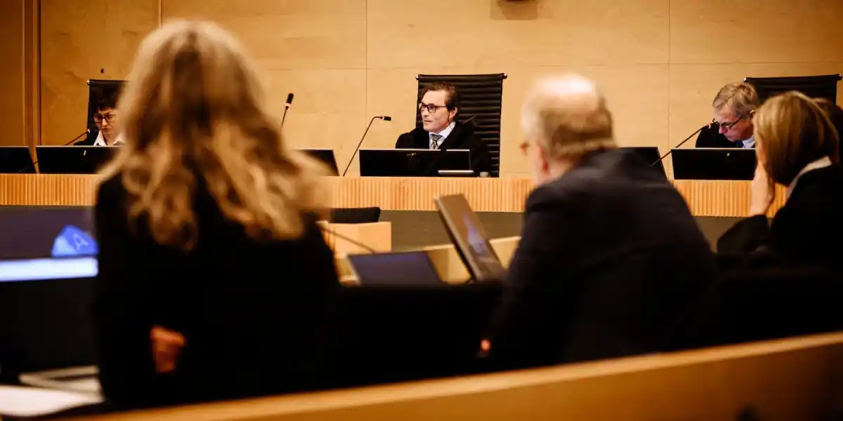 Courtroom K33 on Day 3 of the Norway Jehovah's Witnesses' Appeal